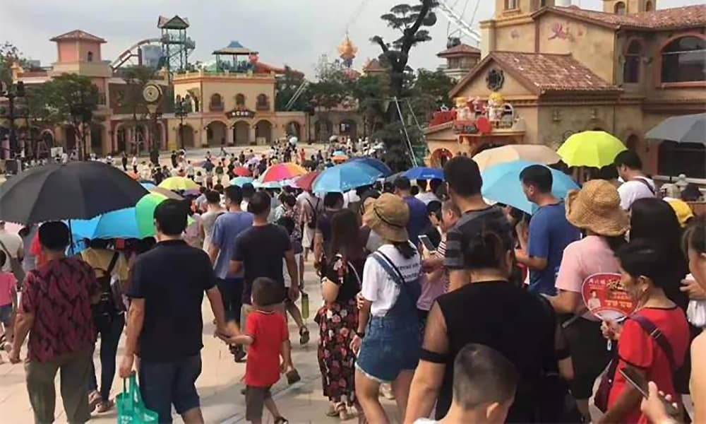 今年会游乐参与打造的欢乐海岸PLUS三天迎客超16万人！